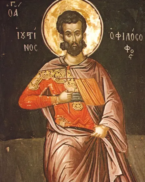 Icon of Saint Justin Martyr
