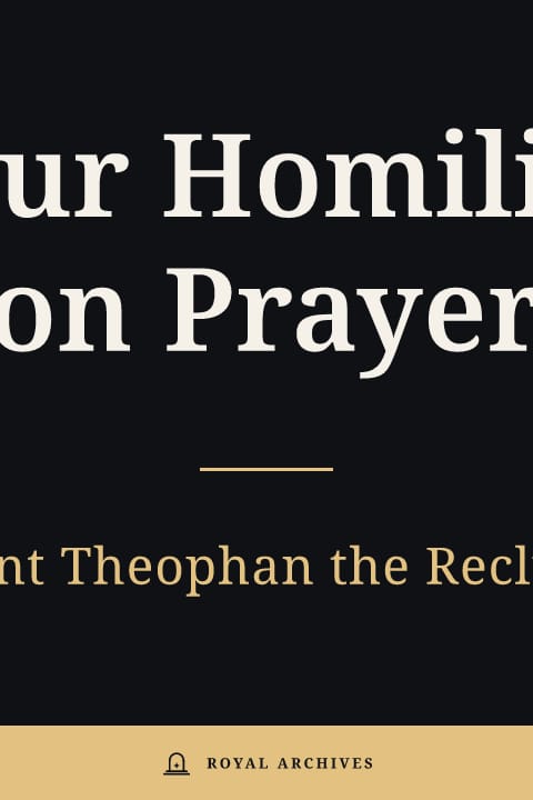 Cover of Four Homilies on Prayer